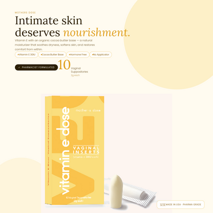 Vitamin E Dose Suppository