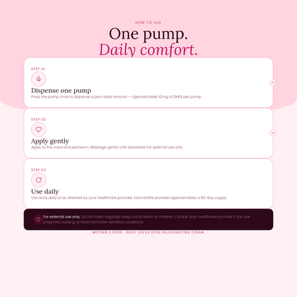 Daily Vulva Dose Rejuvenating Cream